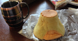 談合坂SA富士山型のメロンパン